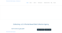 Desktop Screenshot of collectivityllc.com